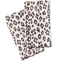 iconic Leopard Guest Towels by Matouk Collection