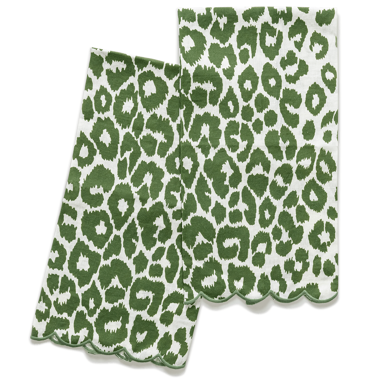 iconic Leopard Guest Towels by Matouk Collection
