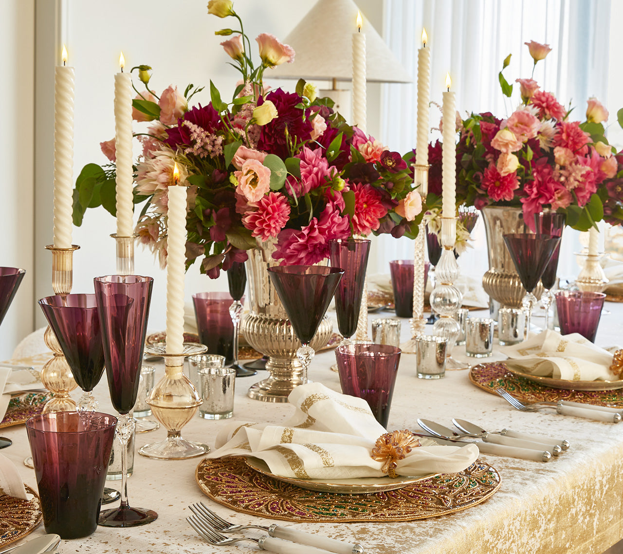 Daphne Tumbler in Amethyst by Kim Seybert