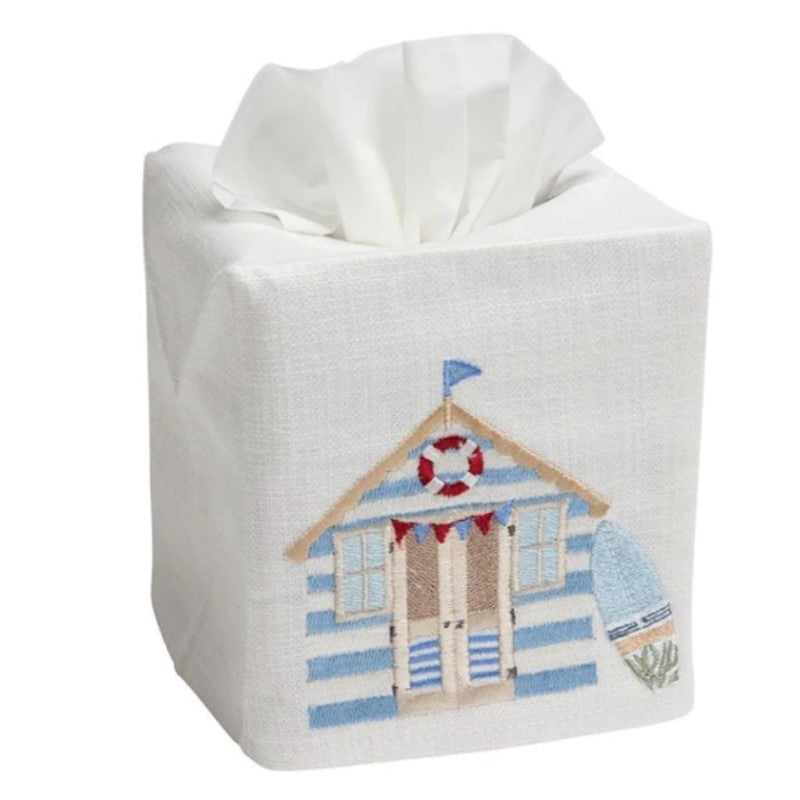 Beach Cabana Tissue Box Cover by Jacaranda Living