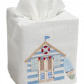Beach Cabana Tissue Box Cover by Jacaranda Living