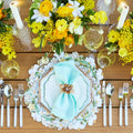Bella Short Candle Holder in Clear by Kim Seybert
