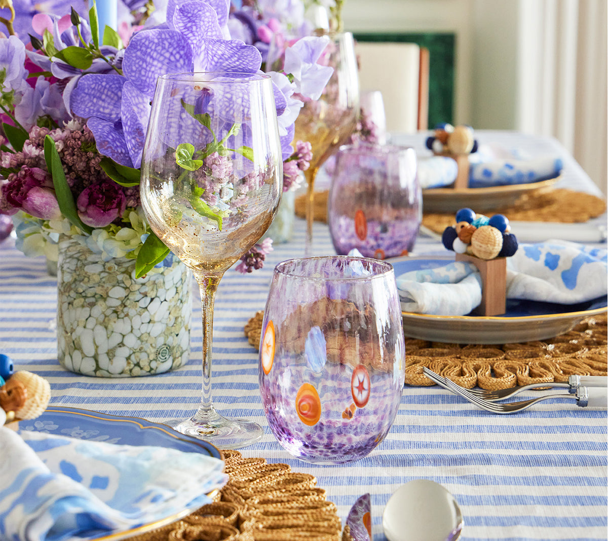 Gala Tumbler in Lilac by Kim Seybert