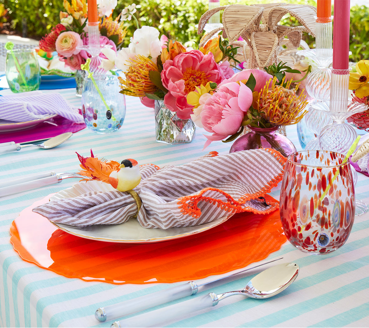 Gala Tumbler in Seafoam by Kim Seybert
