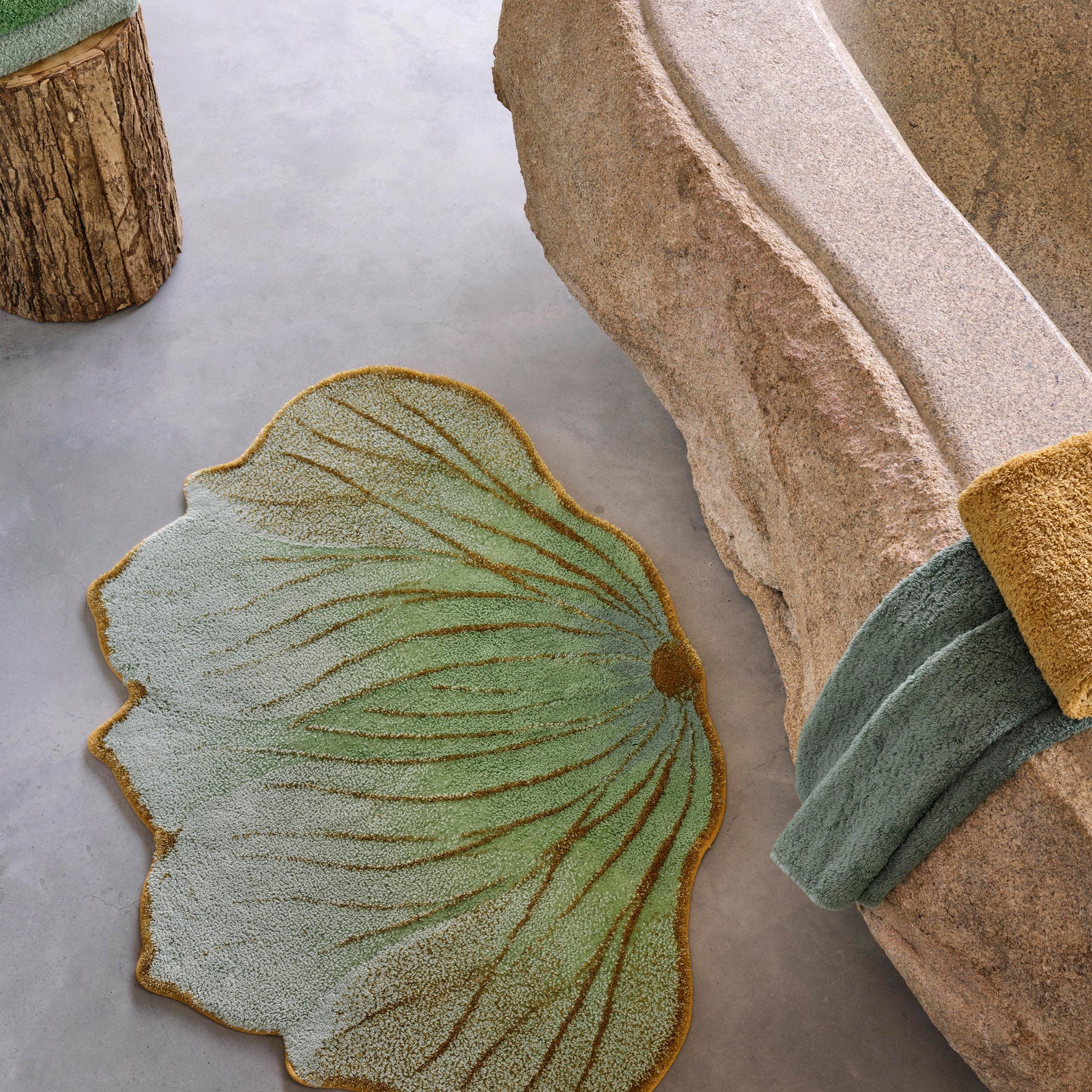 Lotus Rug by Abyss & Habidecor