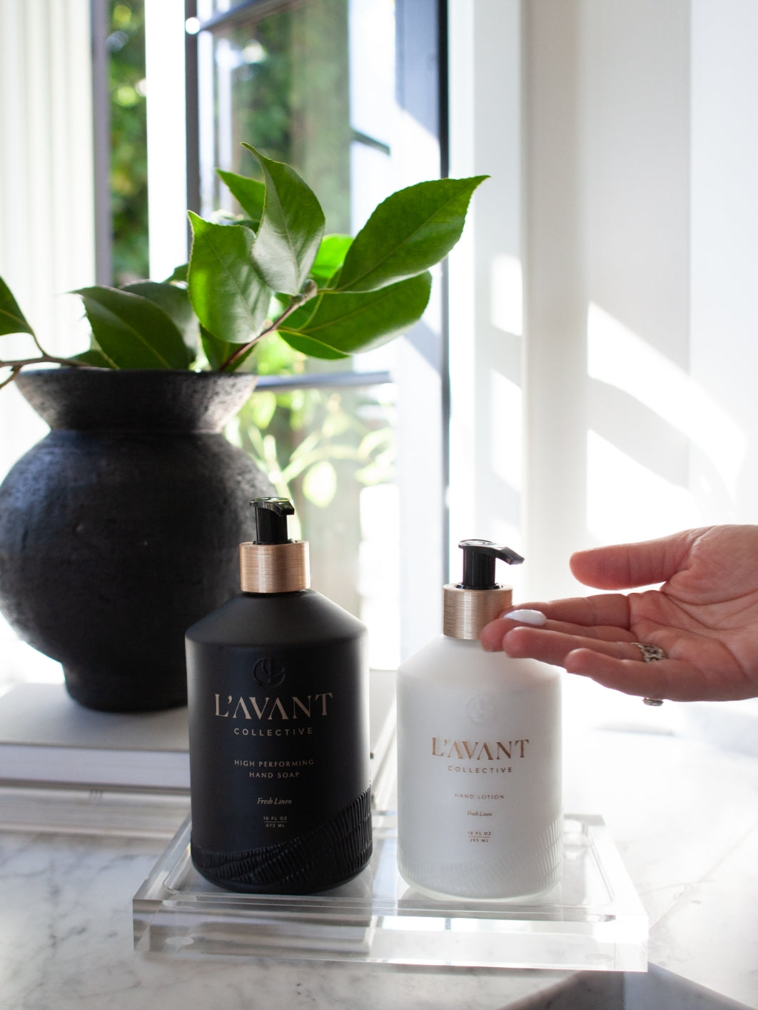 Hand Lotion in Fresh Linen by L'Avant Collective