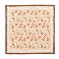 Mira Napkin in Brown & Coral by Kim Seybert
