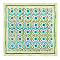 Majorelle Napkin in White, Blue & Green by Kim Seybert