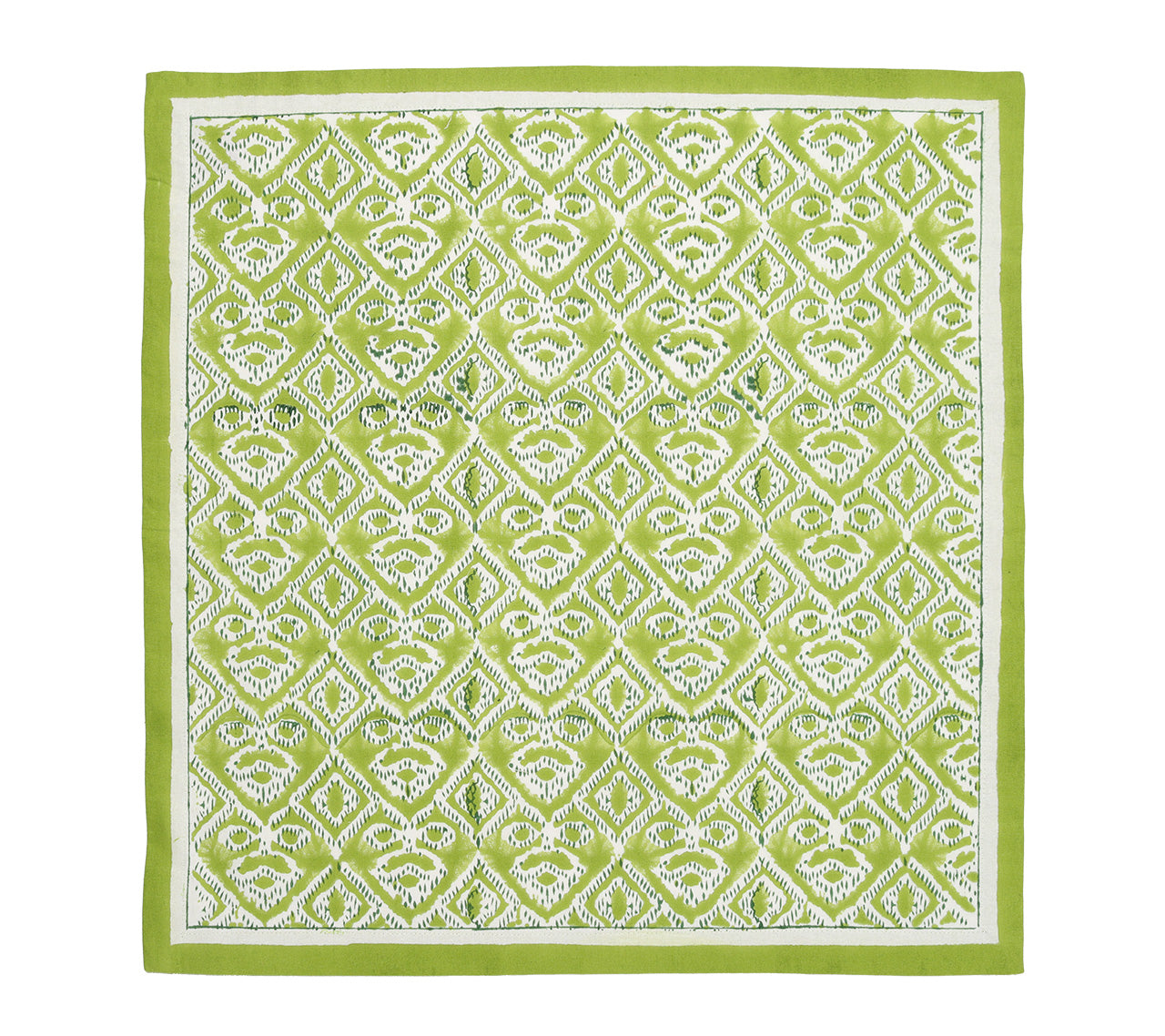 Alfresco Napkin in Olive & Green by Kim Seybert