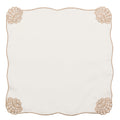 Beachcomber Napkin in White & Natural by Kim Seybert