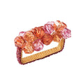 Pop Rocks Napkin Ring in Pink & Orange by Kim Seybert