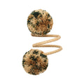 Casbah Napkin Ring in Natural & Green by Kim Seybert