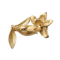Orchid Napkin Ring in Gold by Kim Seybert
