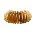 Demilune Napkin Ring in Gold by Kim Seybert
