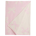 Nursery Blanket Pink Bow by Little English