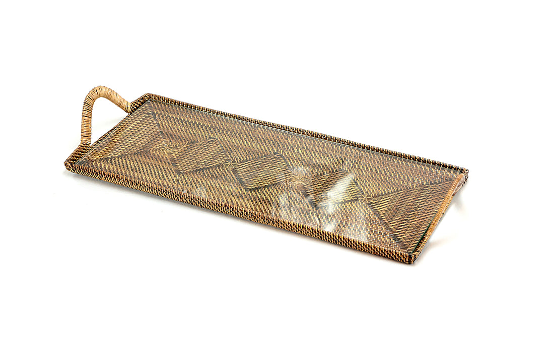 Rectangular Cocktail Tray with Glass by Calaisio