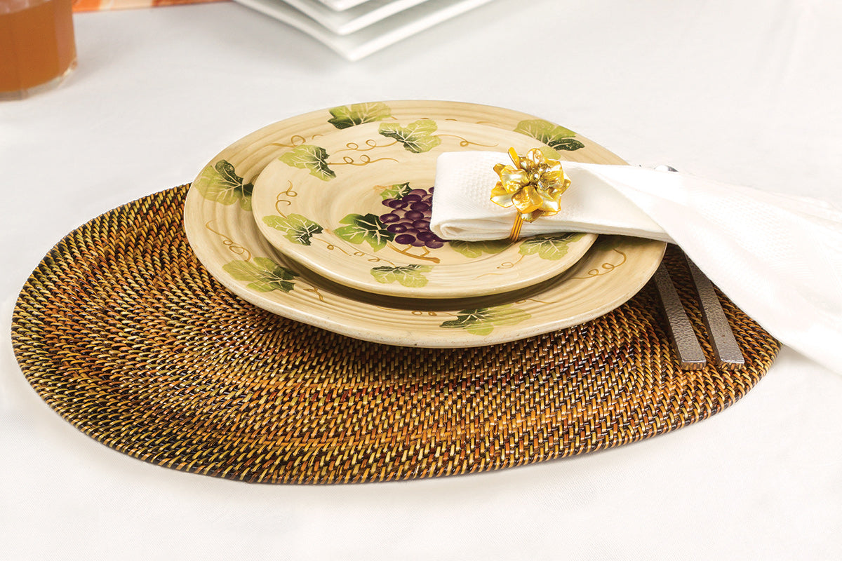 Woven Oval Placemat by Calaisio