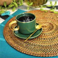 Woven Round Placemat by Calaisio