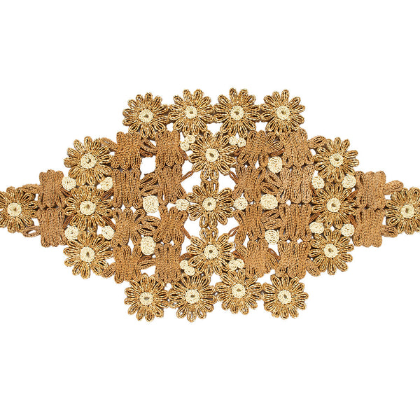 Daisy Runner in Natural & Ivory