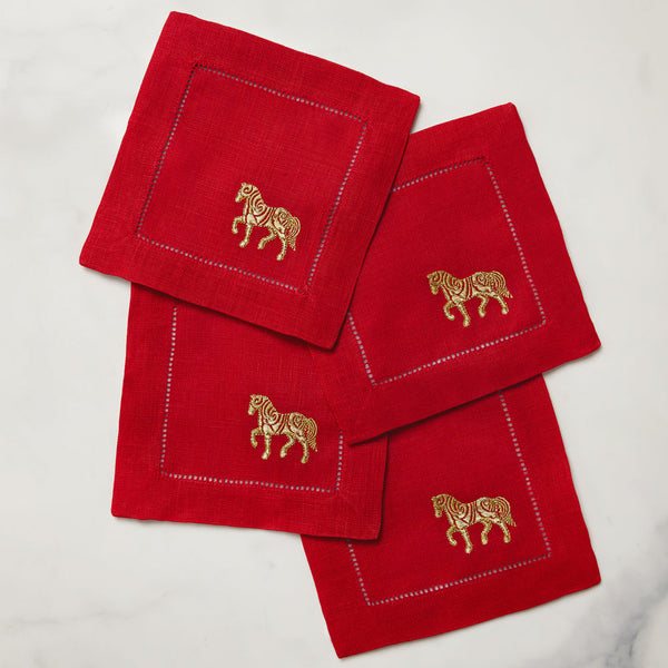 Year of the Horse Cocktail Napkins