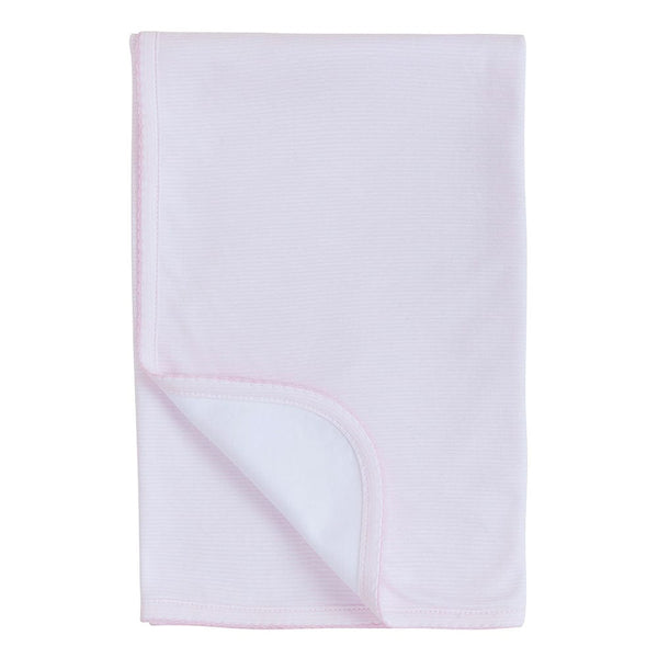 Printed Blanket Light Pink Signature Stripe