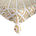 Watercolor Ikat Tablecloth in Rust by Kim Seybert