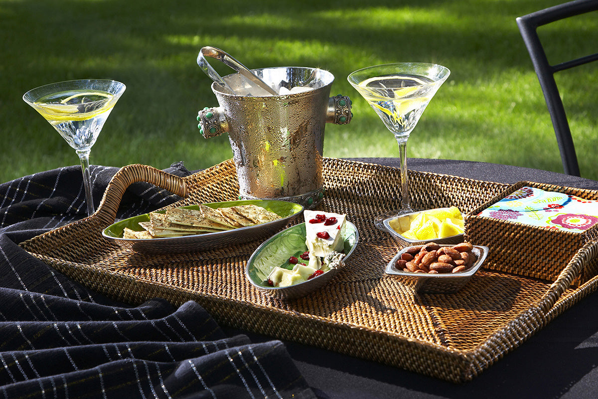Rectangular Serving Tray, Slanted Sides by Calaisio