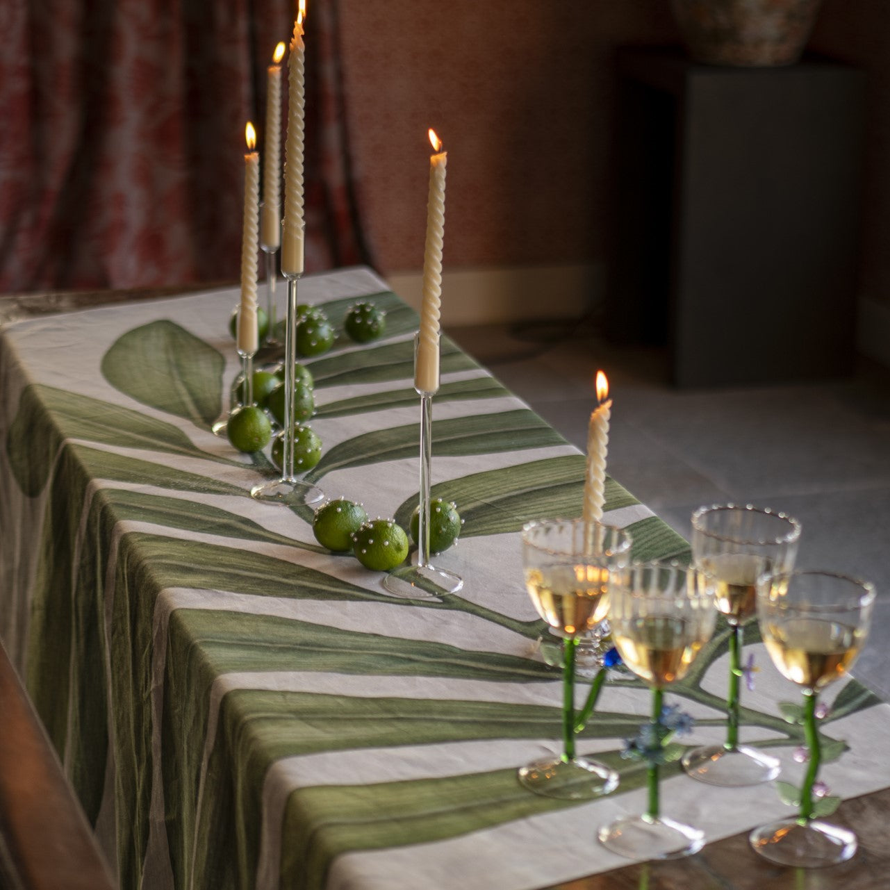 Tamarindo Table Linens by Tessitura Toscana Telerie