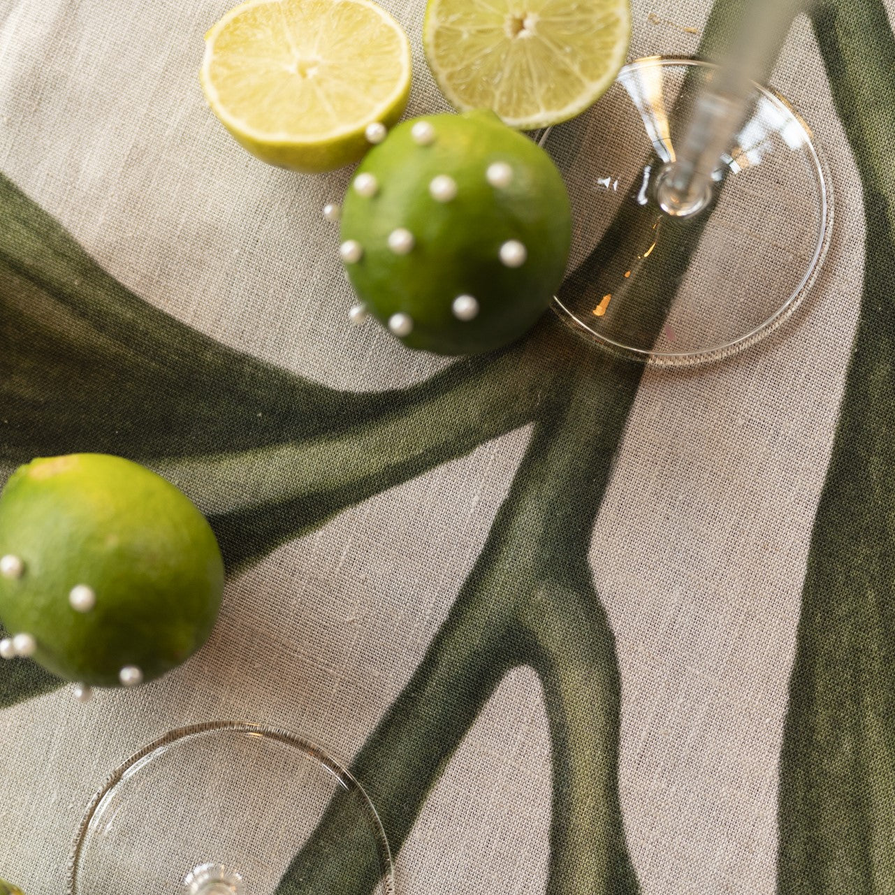 Tamarindo Table Linens by Tessitura Toscana Telerie