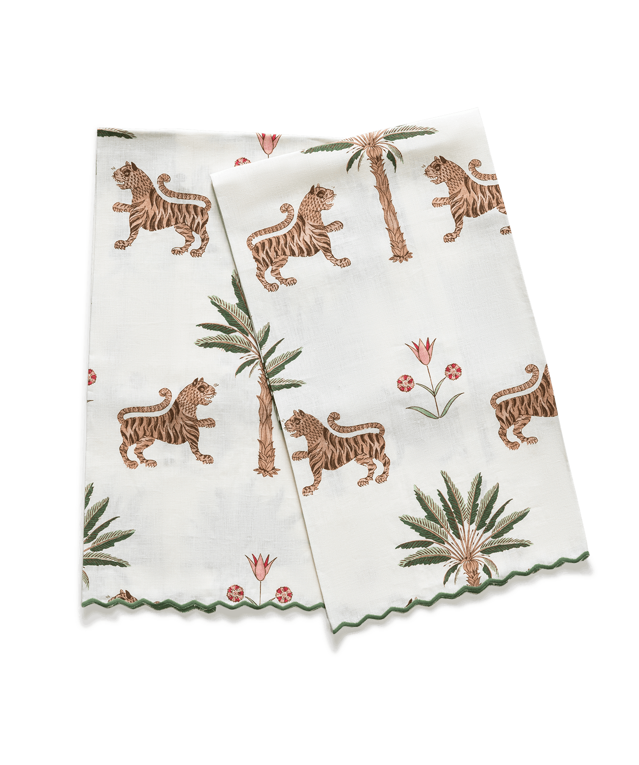 Tiger Palm Guest Towels by Matouk Collection