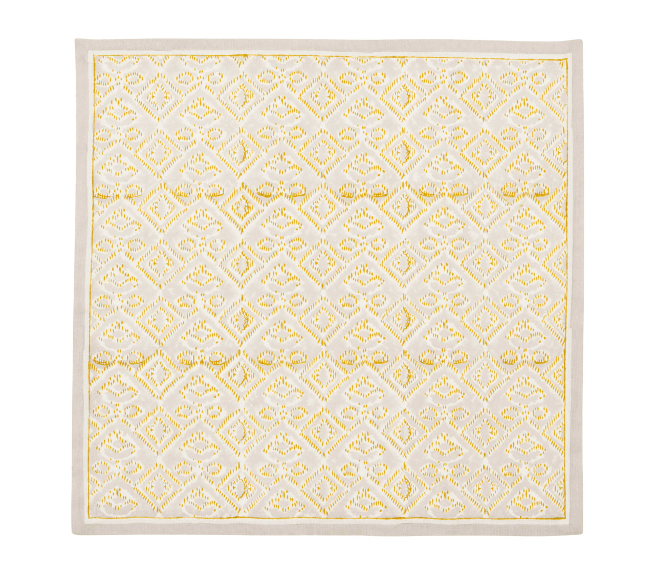 Alfresco Napkin in Natural & Gray by Kim Seybert