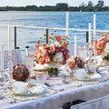 Beachcomber Placemat in Natural, Ivory & Gold by Kim Seybert