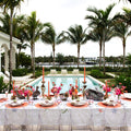 Vista Tablecloth in White & Multi by Kim Seybert