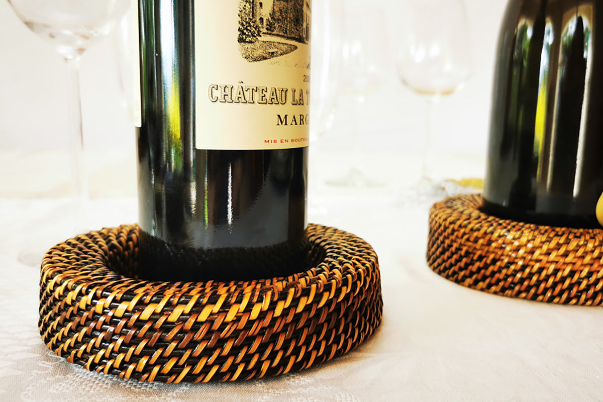 Wine Champagne Bottle Coaster by Calaisio