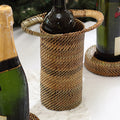 Wine Holder with Wrapped Handles by Calaisio