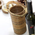 Wine Holder with Wrapped Handles by Calaisio