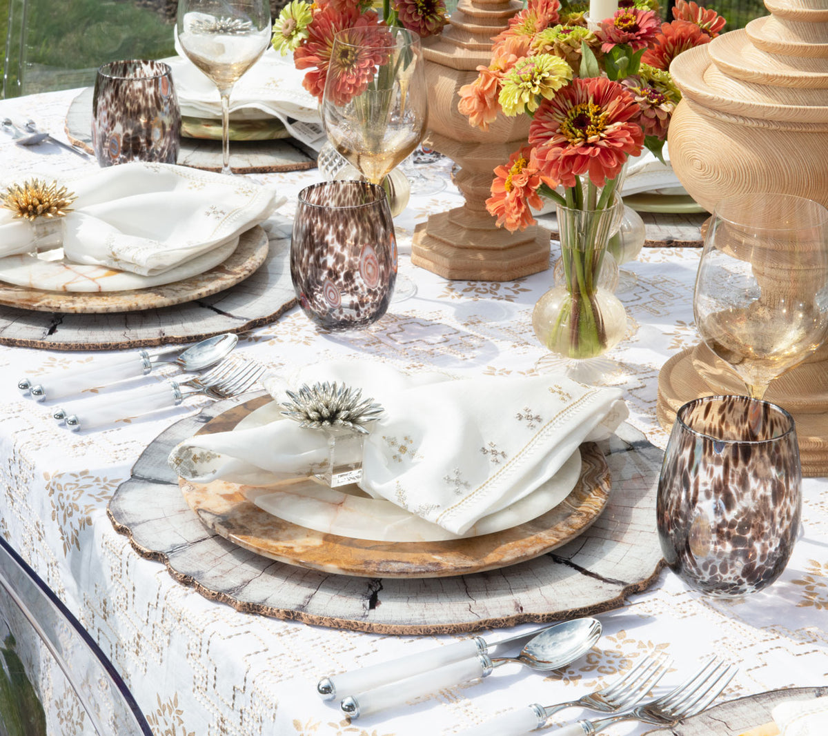 Gala Tumbler in Black by Kim Seybert