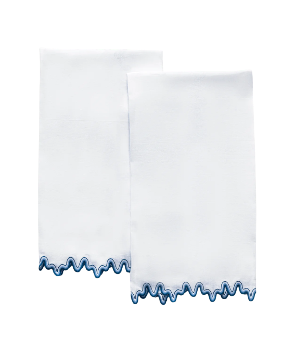 Wave Guest Towels by Matouk Collection