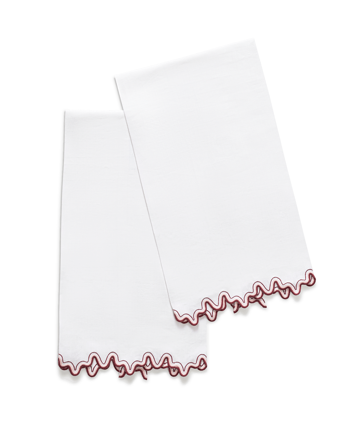 Wave Guest Towels by Matouk Collection