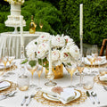 Orion Champagne Glass in Gold by Kim Seybert