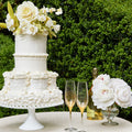 Orion Champagne Glass in Gold by Kim Seybert