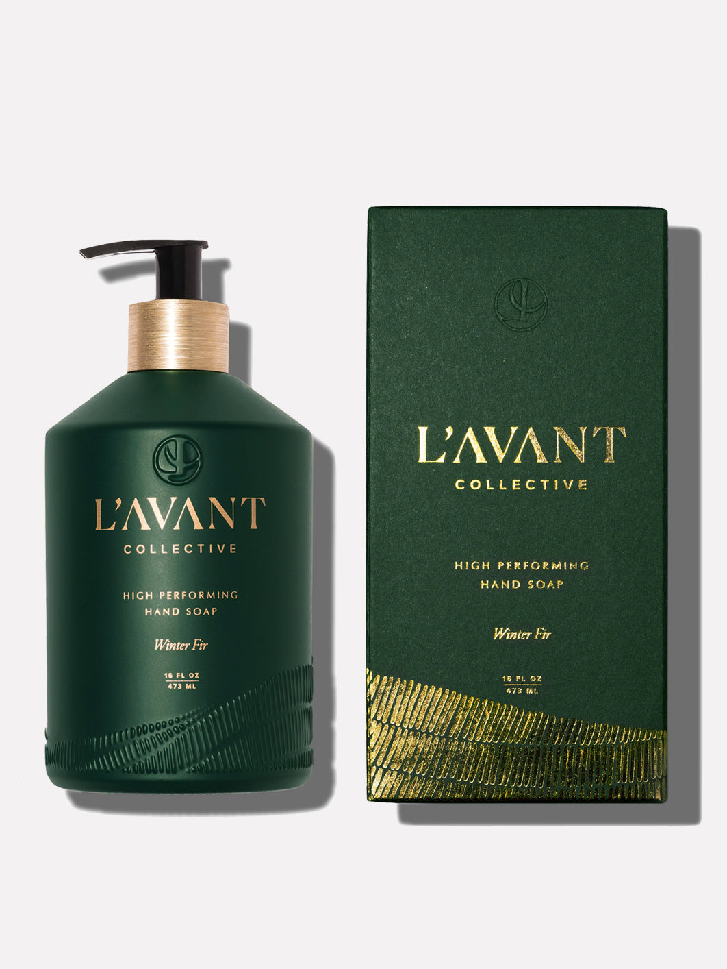 Limited Edition Winter Fir Hand Soap (Glass Bottle) by L'Avant Collective