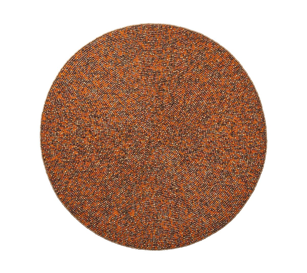 Autumn Rush Placemat in Brown & Orange by Kim Seybert