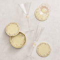 Bejeweled Coaster in Gold & Crystal by Kim Seybert