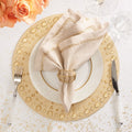Cage Napkin Ring in Gold by Kim Seybert