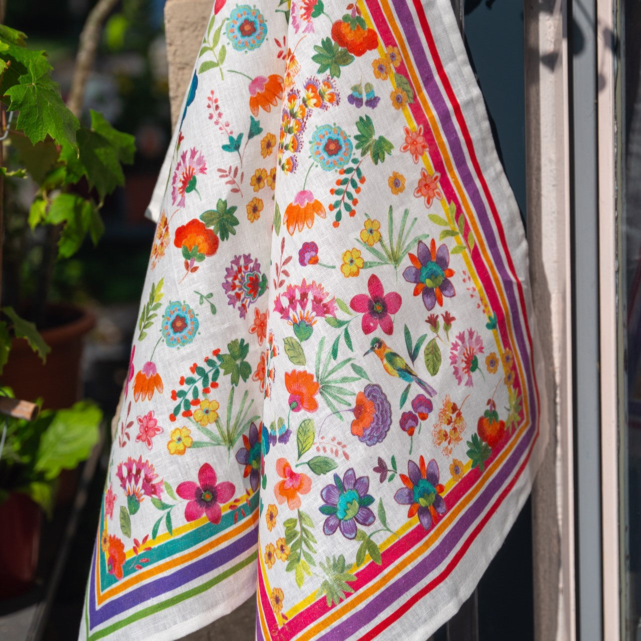 Carel Tea Towel by Tessitura Toscana Telerie