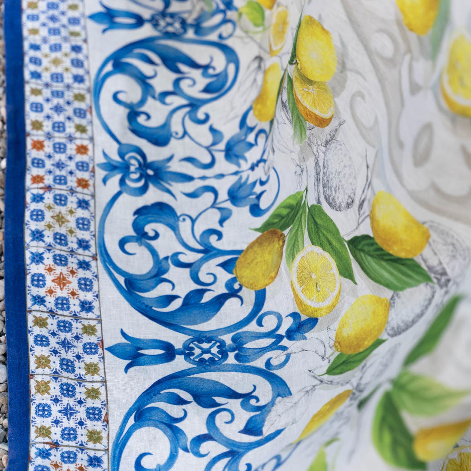 Cetara Table Linens by Tessitura Toscana Telerie