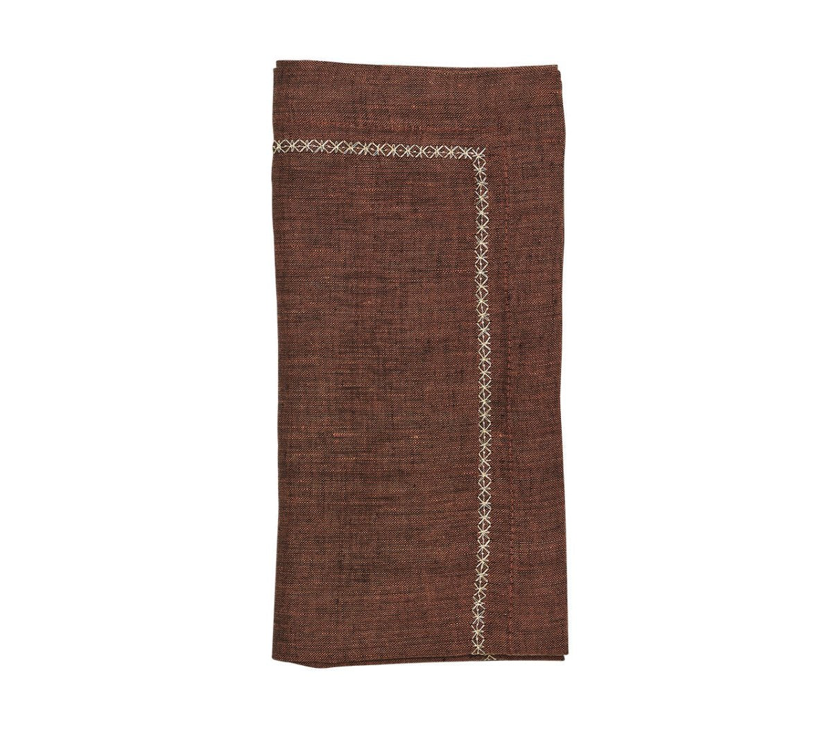 Classic Napkin in Brown by Kim Seybert