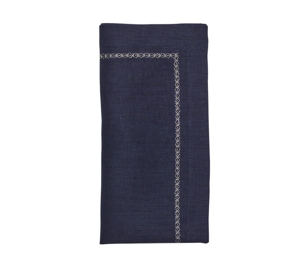 Classic Napkin in Navy by Kim Seybert