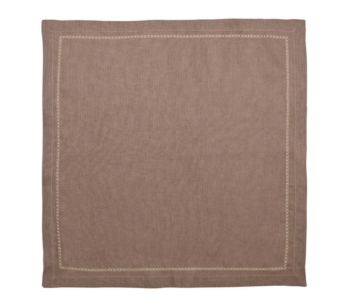 Classic Napkin in Taupe by Kim Seybert